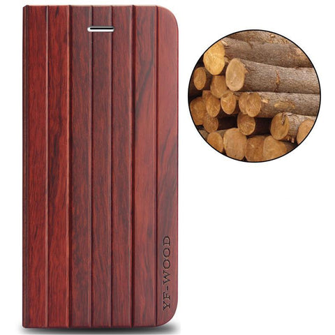 Luxury Retro Wood Case