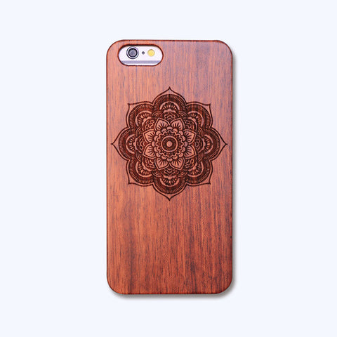 Wooden Skull Case