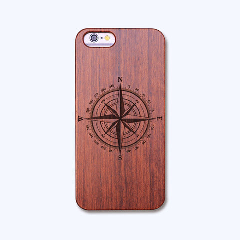 Wooden Skull Case