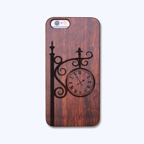 Wooden Skull Case