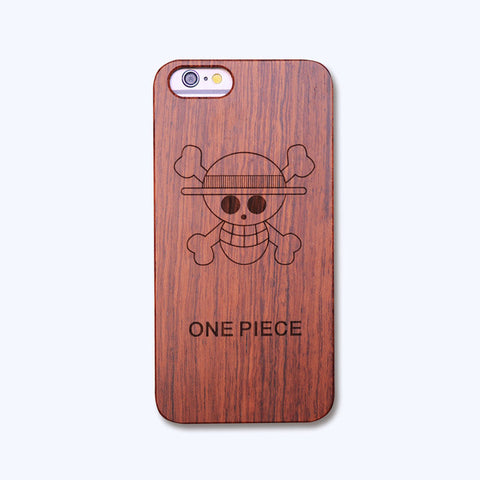 Wooden Skull Case