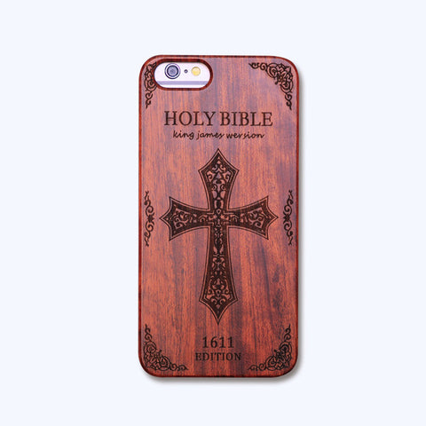 Wooden Skull Case