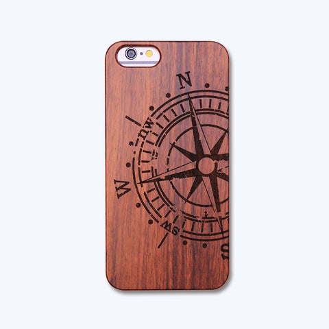 Wooden Skull Case