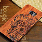 Artistic Bamboo Wood Cover Case
