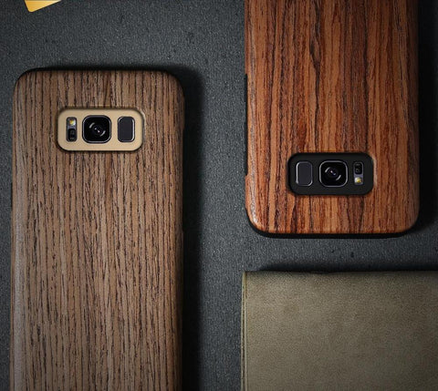 Elegant Wood Pattern Case