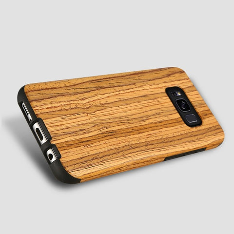 Elegant Wood Pattern Case