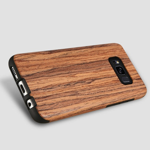 Elegant Wood Pattern Case