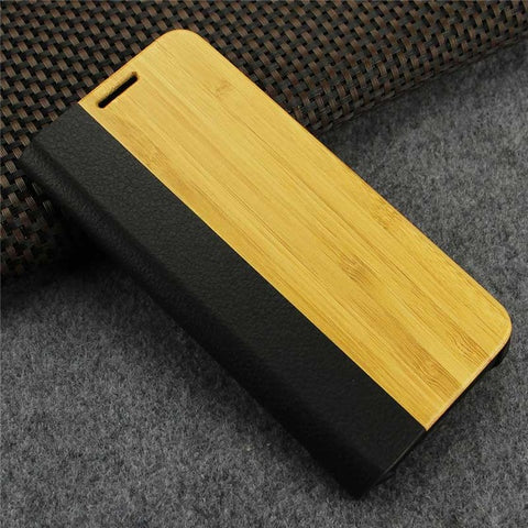 Wooden Flip Case