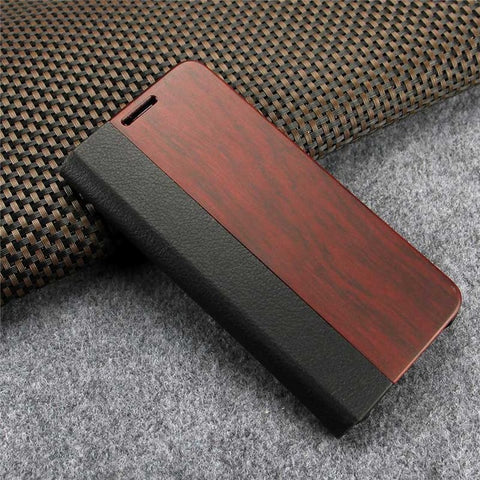 Wooden Flip Case