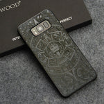 Wood Carving Flower Case