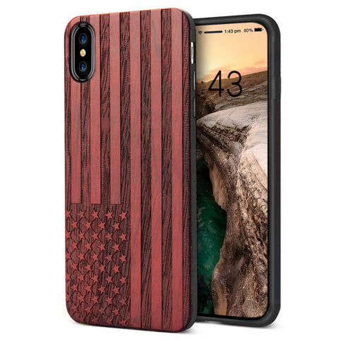 Natural Wood Engraving Case