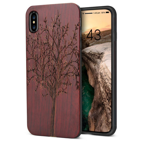 Natural Wood Engraving Case