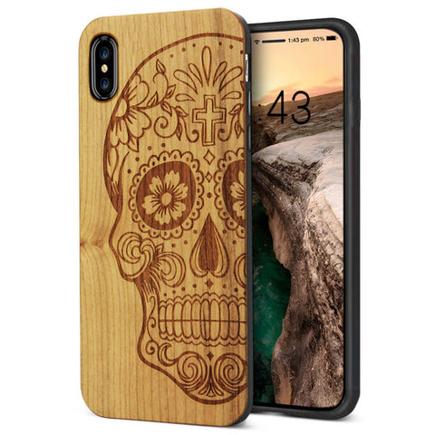Natural Wood Engraving Case