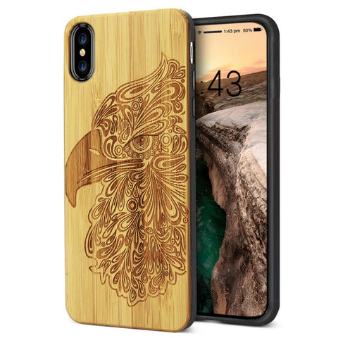 Natural Wood Engraving Case