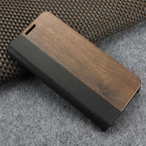 Wooden Flip Case